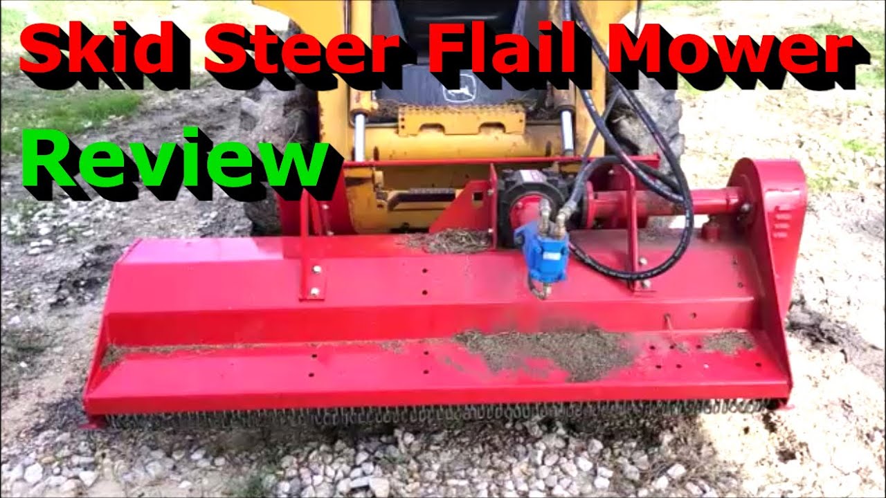 Titan Skid Steer Flail Mower  |  Is It Any Good?  |  Setup and Test Review