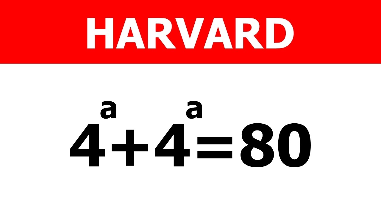 HARVARD | Este Problema Parece Fácil Pero Muchos Fallan