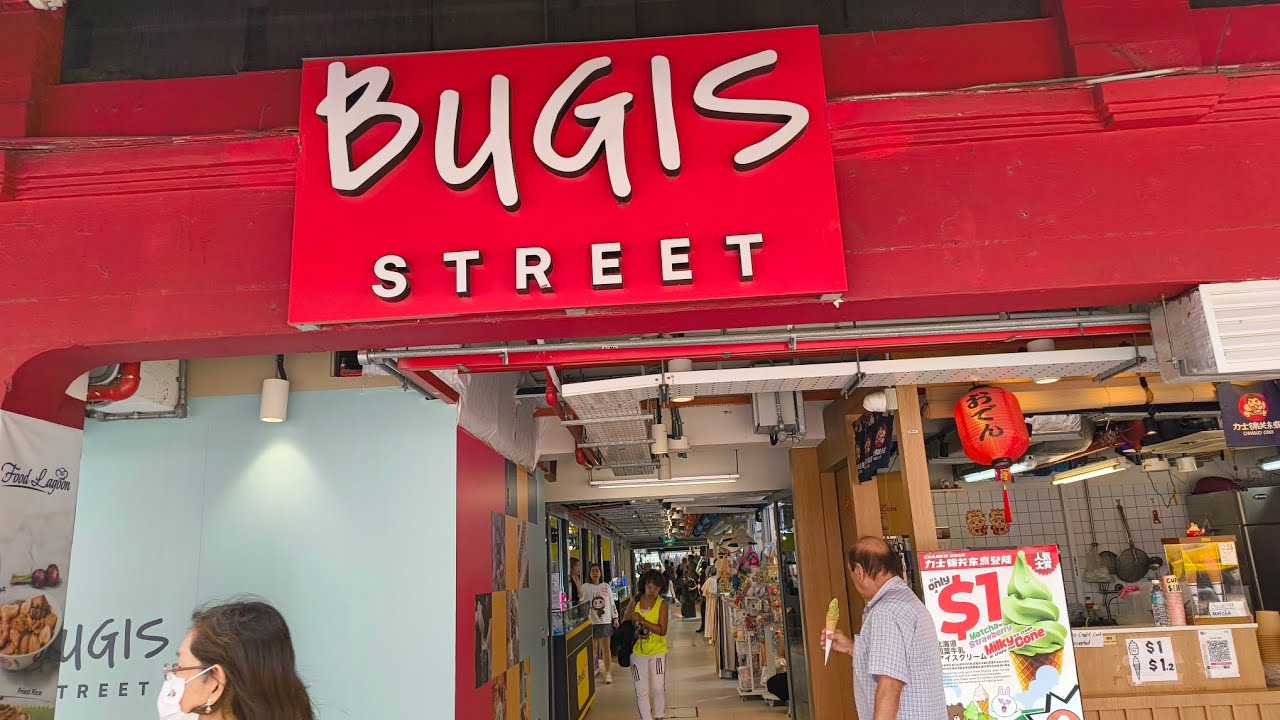 Let's Explore Singapore | Bugis Street - 3-Floor Shopping Complex