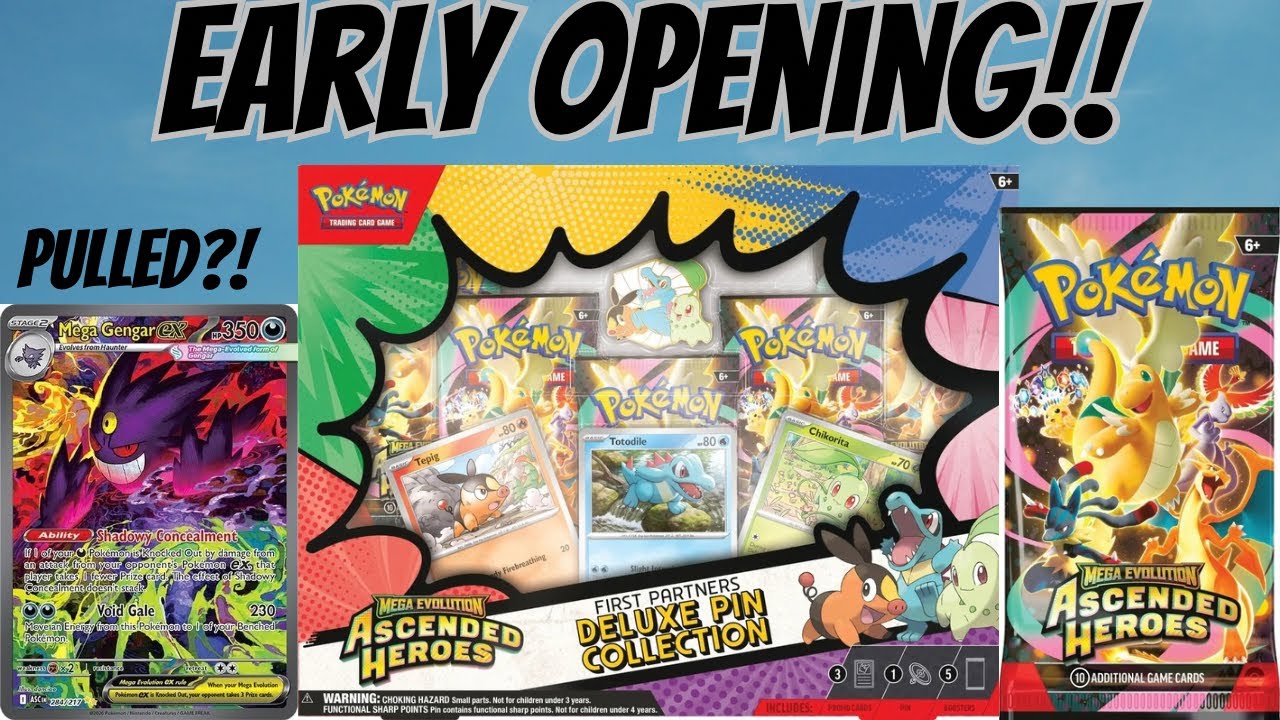 Early Opening Of Ascended  Heroes Pin Collection( INSANE PULL!!)