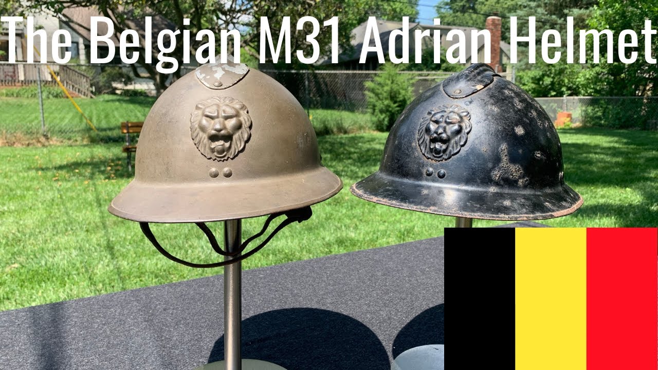 The Belgian M31 Adrian Helmet.