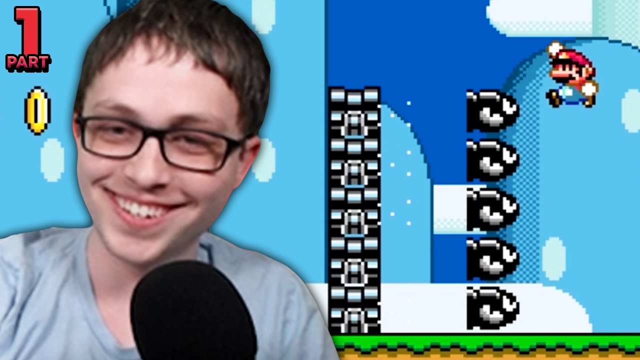 The ORIGINAL Kaizo Hack - Kaizo Mario World Part 1