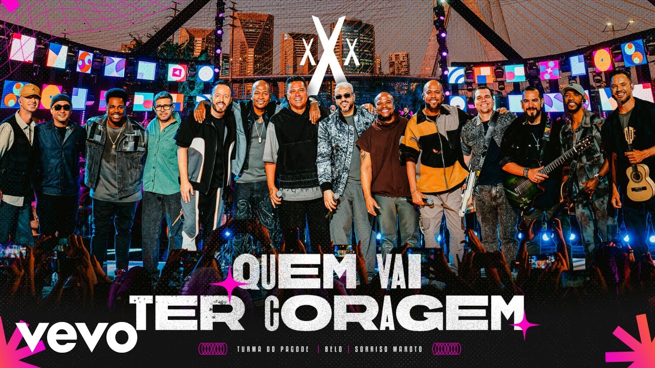 Turma do Pagode, Belo, Sorriso Maroto - Quem Vai Ter Coragem (Ao Vivo)