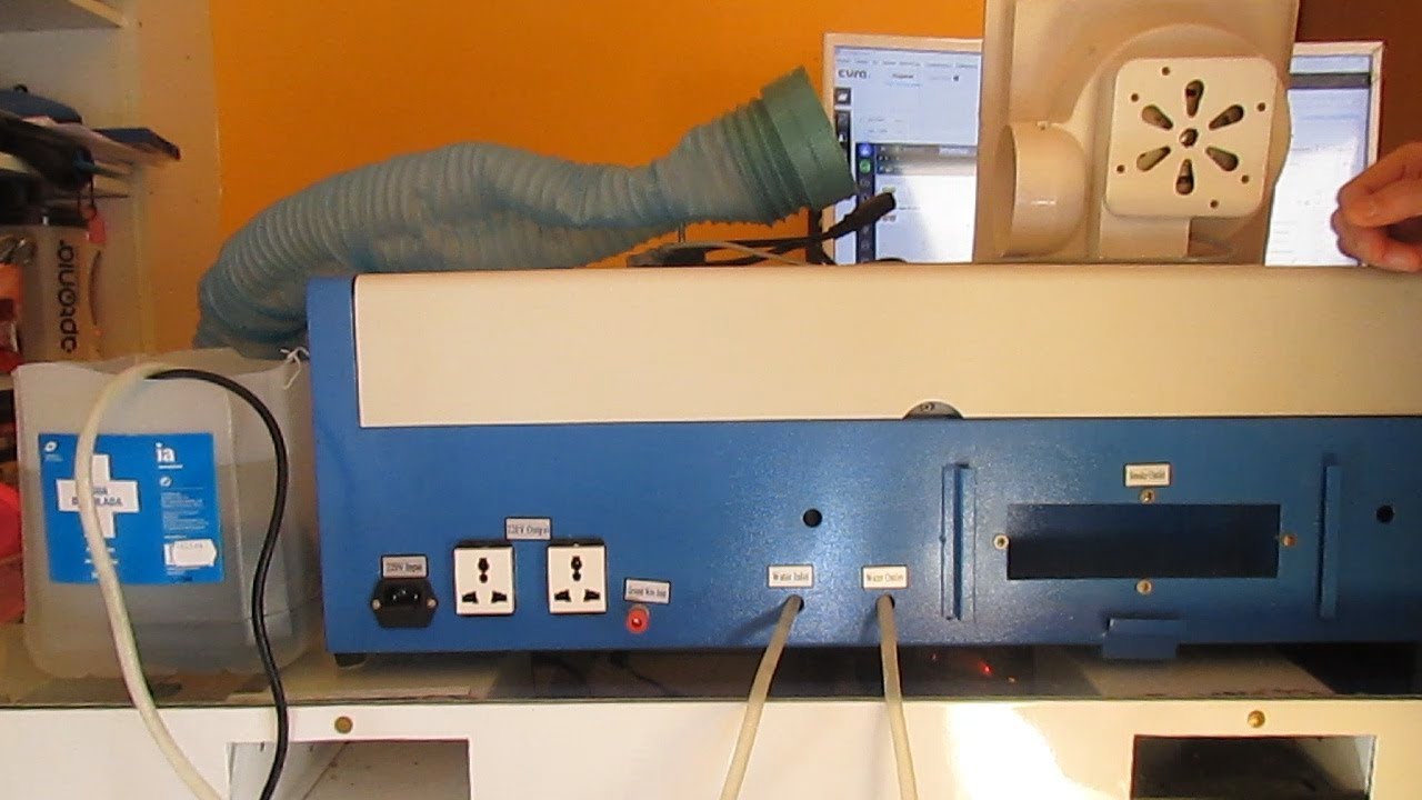Maquina Laser k40 co2 Instalacion