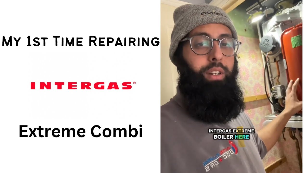My 1️⃣st time repairing Intergas Extreme Boiler 🪛
