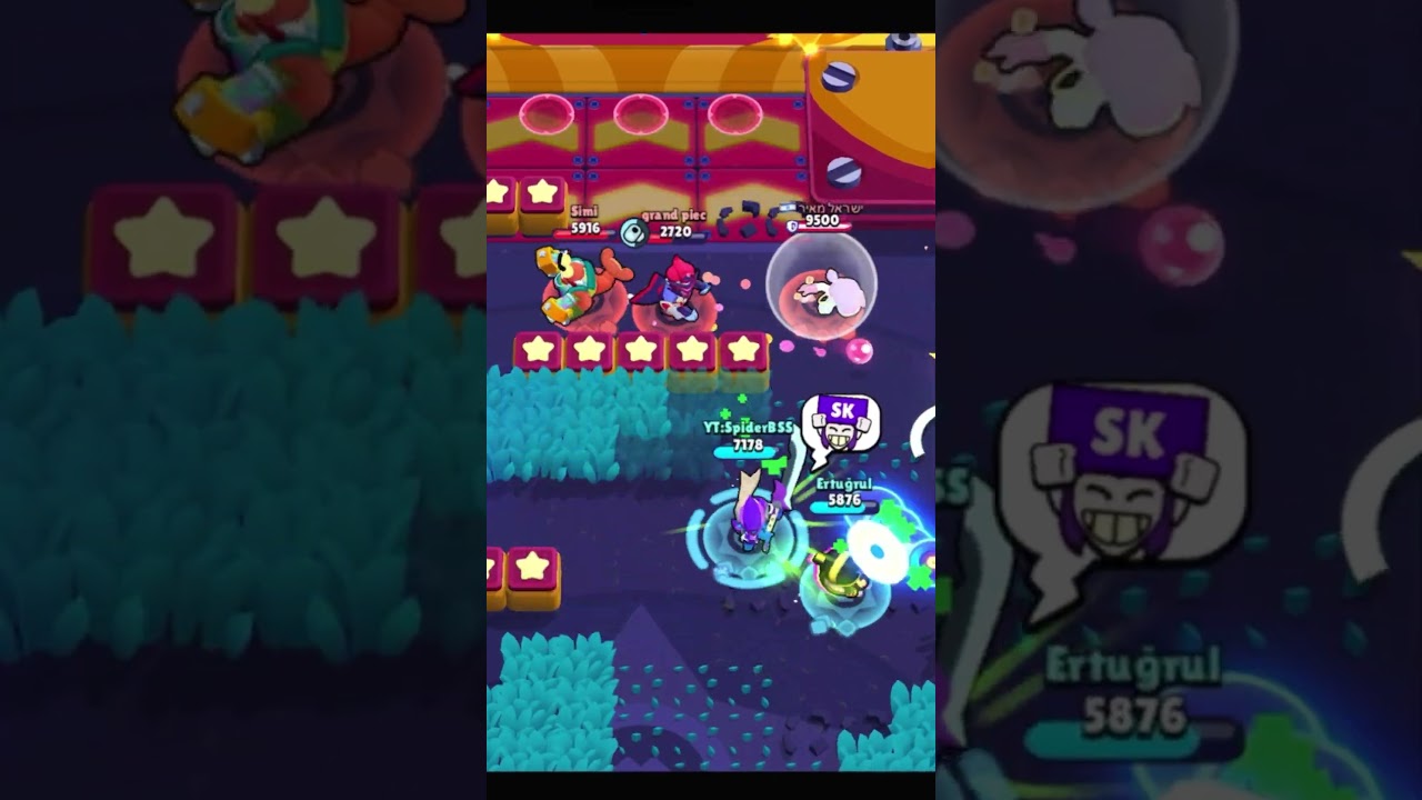 Mortis triple kill😍#brawlstars #skill #mortis