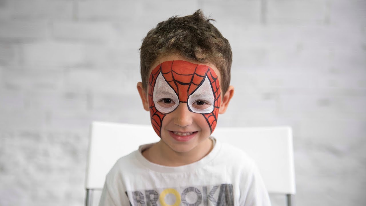 Pintacaras SPIDERMAN para Ni&ntilde;os 🕷️