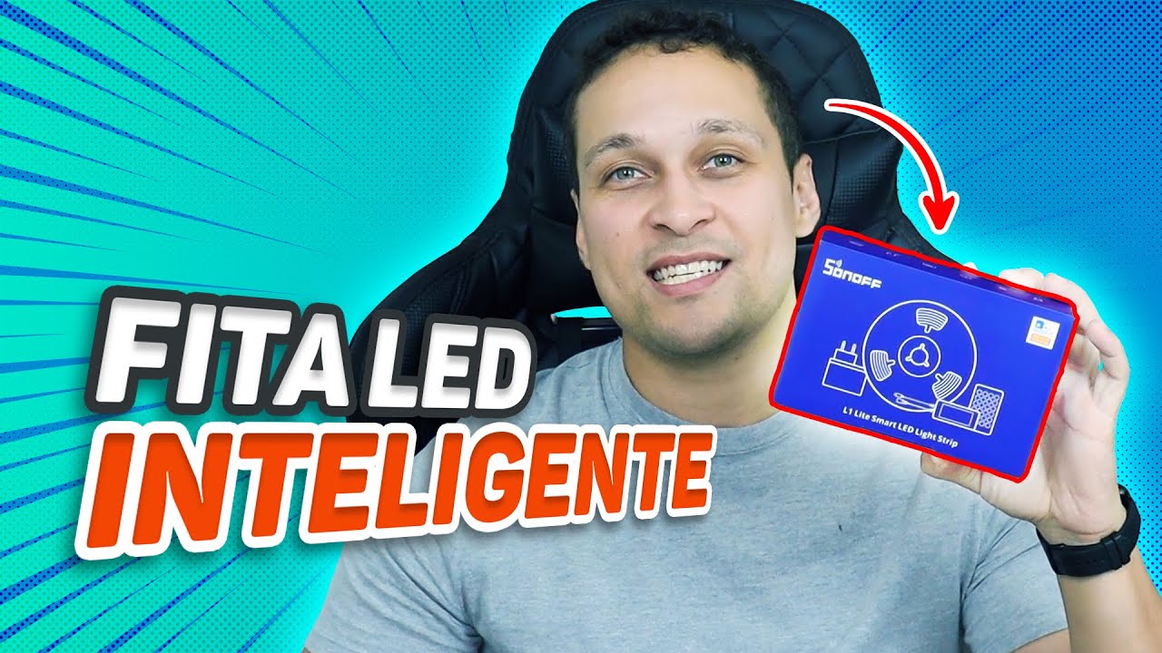 Como INSTALAR e CONFIGURAR Fita LED INTELIGENTE? Sonoff l1 Lite