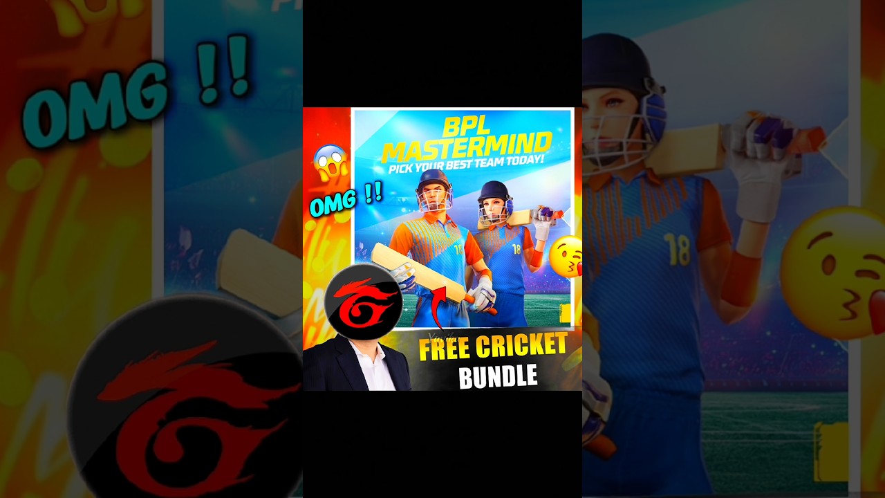 Get Free Cricket Bundle In Free Fire!! 🤯☠️ #shorts #freefire #cricket