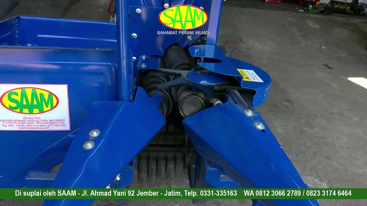 Pengenalan Alat Mesin Pemanen Panen Jagung Diesel SAAM-CHD2