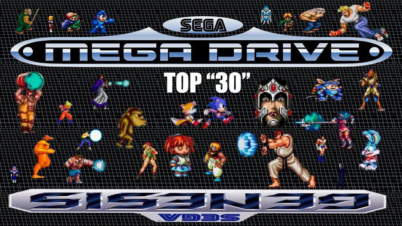 Top ''30'' Mega Drive Genesis Personal