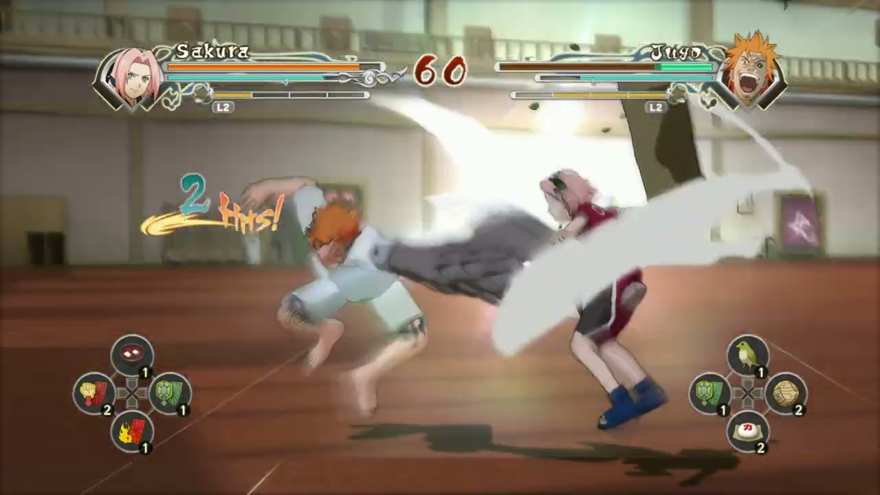 Sakura (Part 1) vs Jugo - Naruto Shippuden Ultimate Ninja Storm Generations