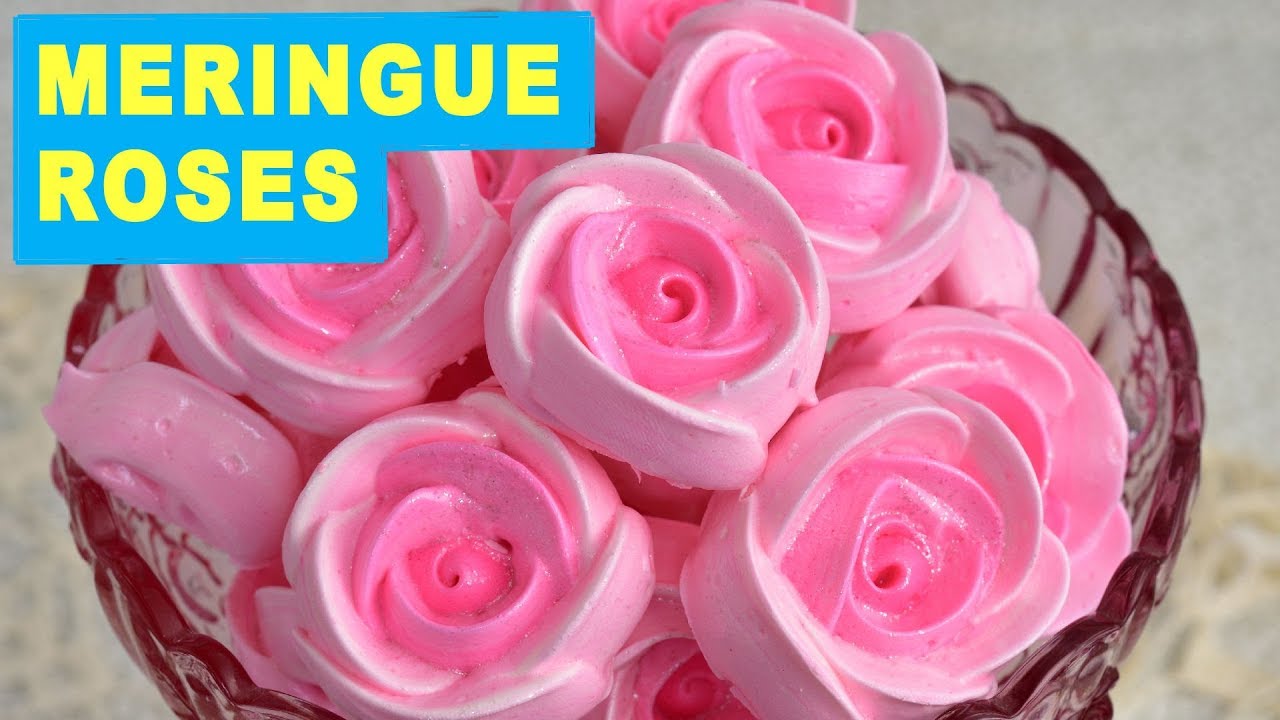 MERINGUE ROSE COOKIES | Recipe |
