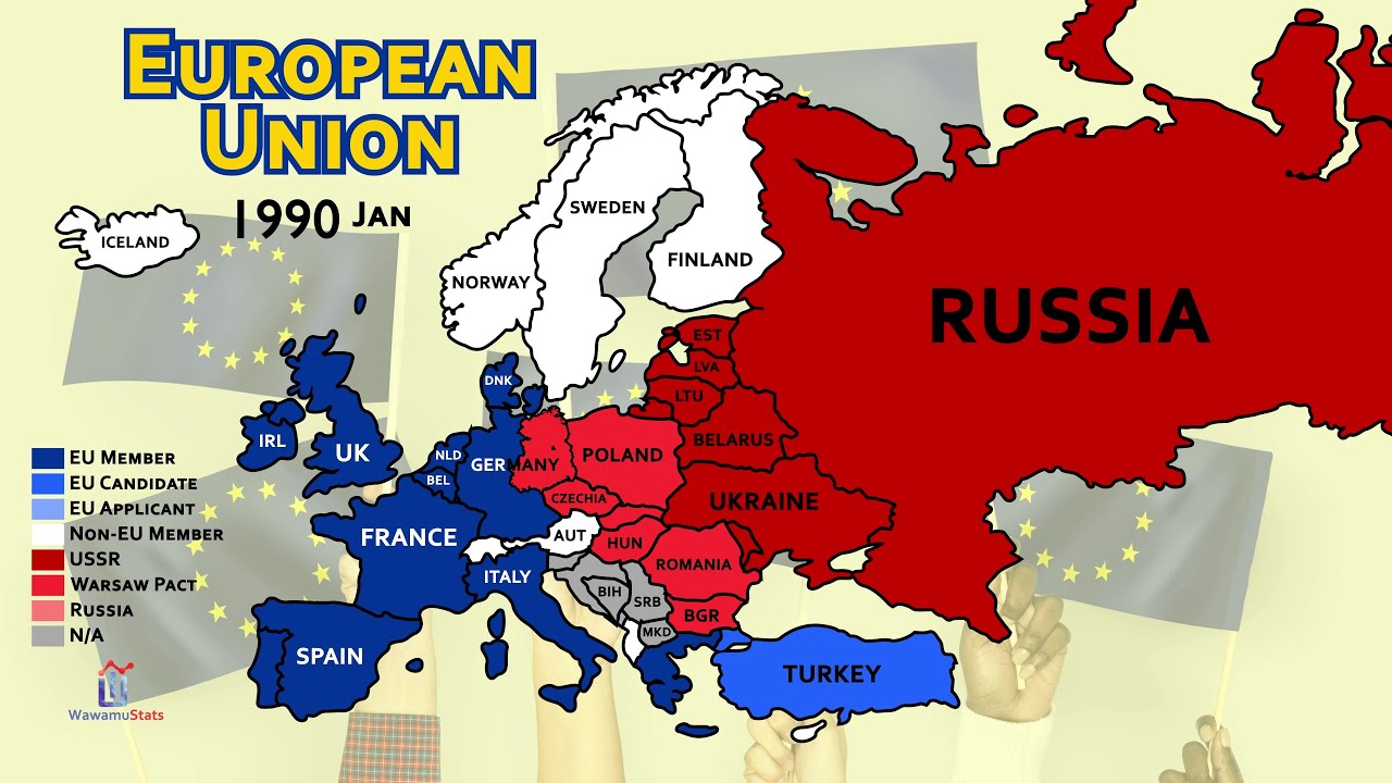 The Expansion of the European Union (1952-2022)