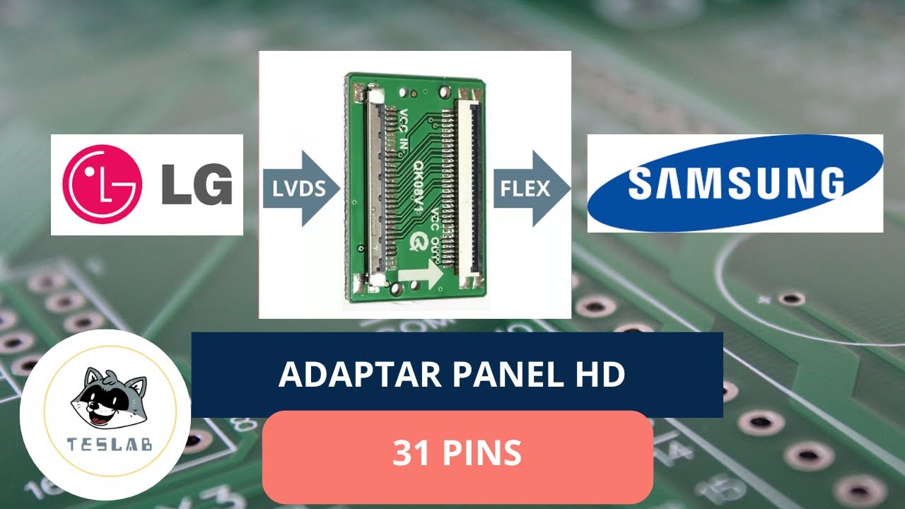 Cómo Adaptar un Panel Samsung en un TV LG Usando un Adaptador LVDS #ReparacionTV #Electrónica
