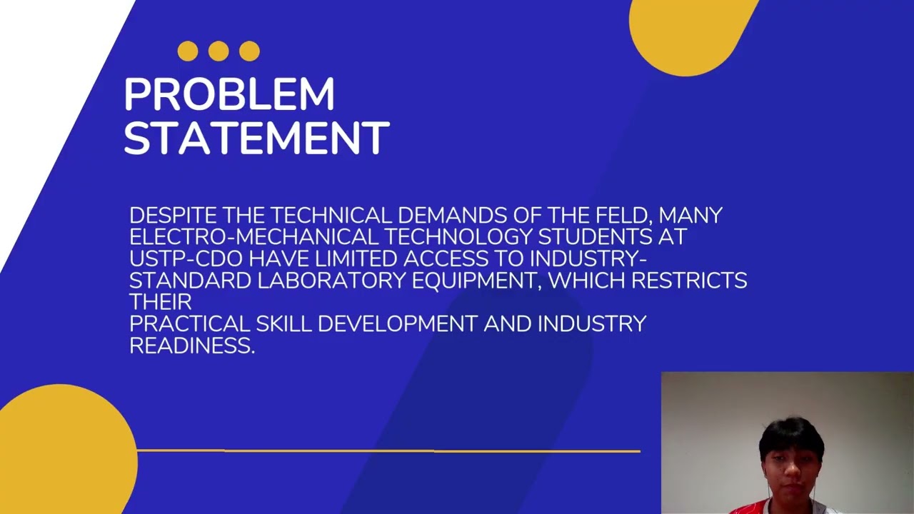 EMT LaboratoryEquipment insufficiency - Design Thinking and Innovation - EMT2P3