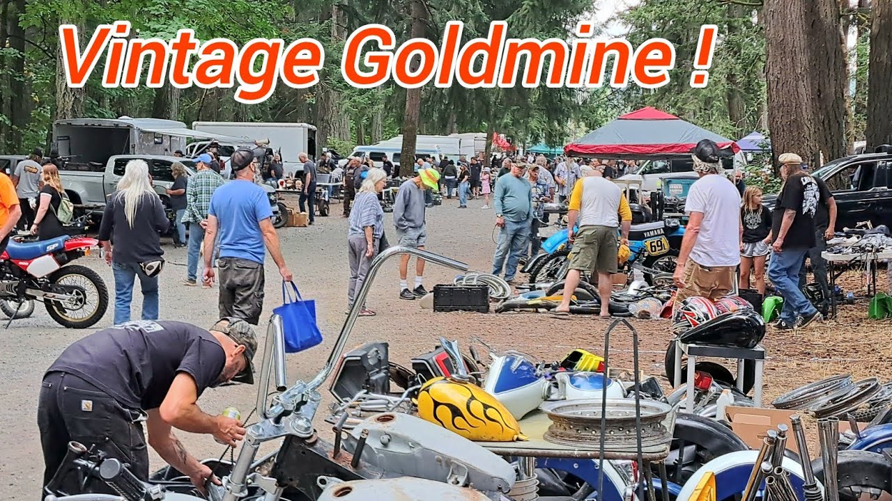 HUGE Northwest Vintage Motorcycle Swap Meet III