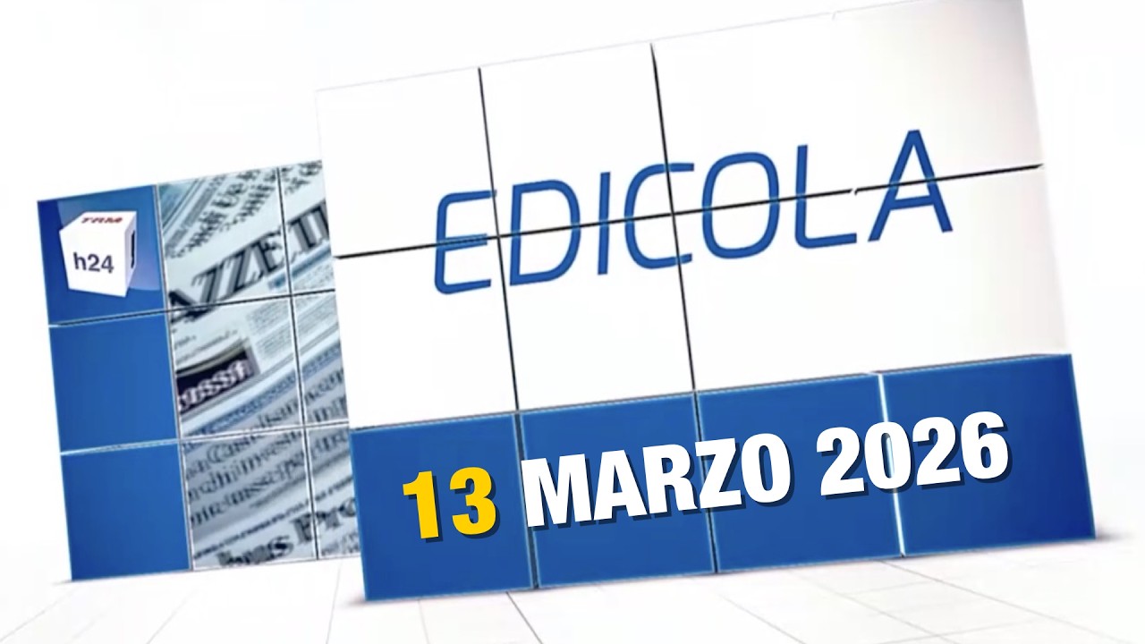 Rassegna Stampa 13 marzo 2026 - A cura di Rosanna Luise
