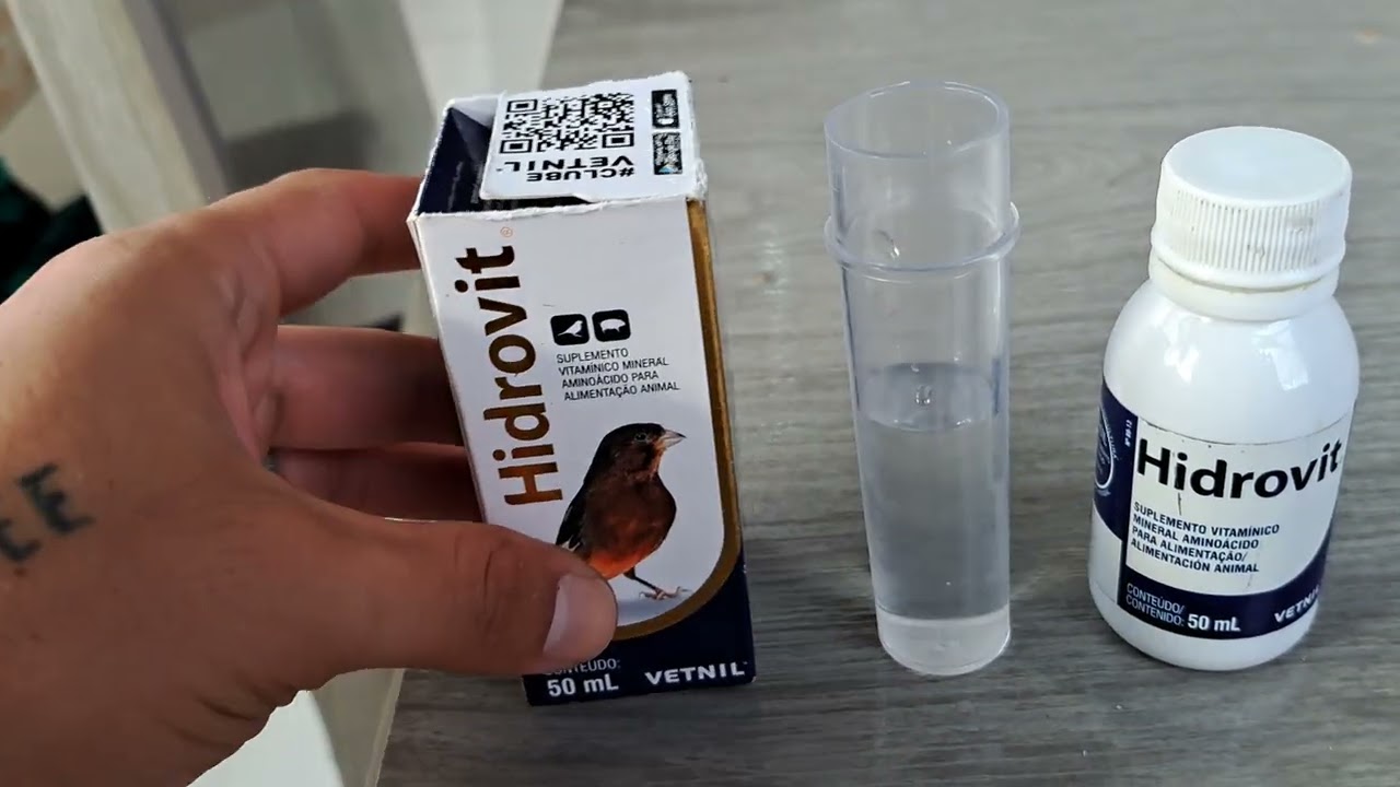 HIDROVIT UM DOS MELHORES SUPLEMENTOS VITAMINICO PARA SUA AVE!