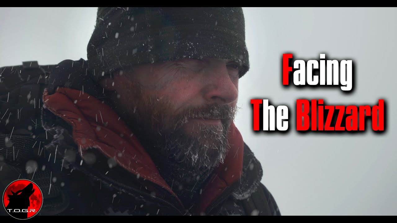 Blizzard in the Mountains - Military Surplus Overnight Adventure