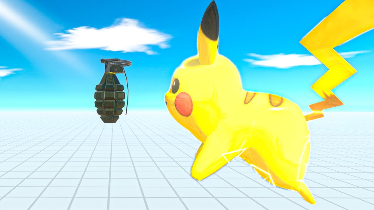 Pikachu Funny Moments - Animal Revolt Battle Simulator