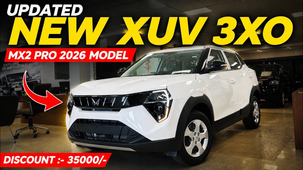 Updated✅ Mahindra Xuv 3xo Mx2 Pro 2026 New Model GST On Road Price Discount All Details 