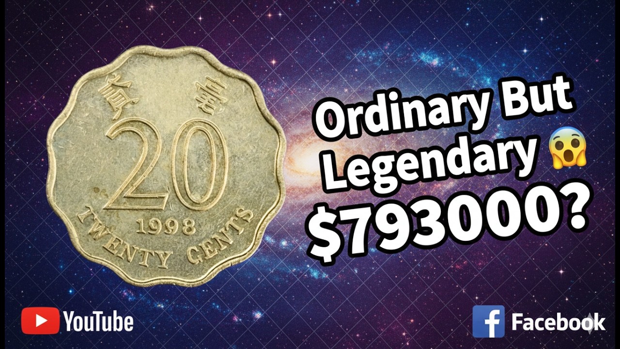 1998 Hong Kong 20 Cents Rarity Exposed! 😮💎 | Coin Spyder