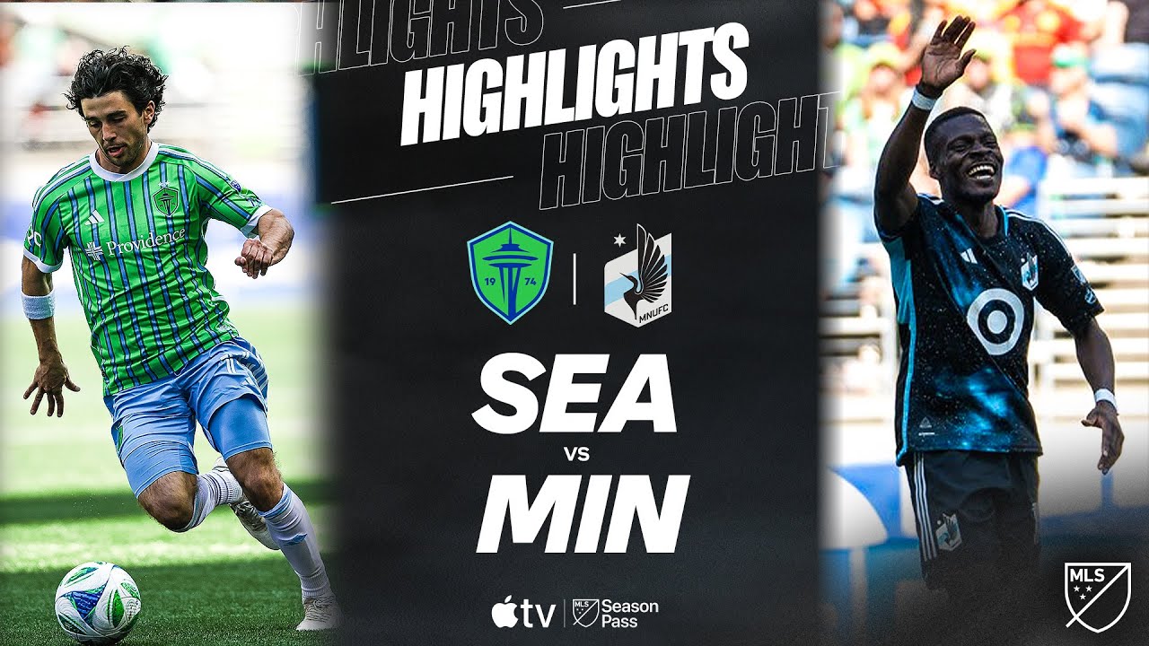 Seattle Sounders FC vs. Minnesota United | Full Match Highlights | Tani Oluwaseyi Brace!