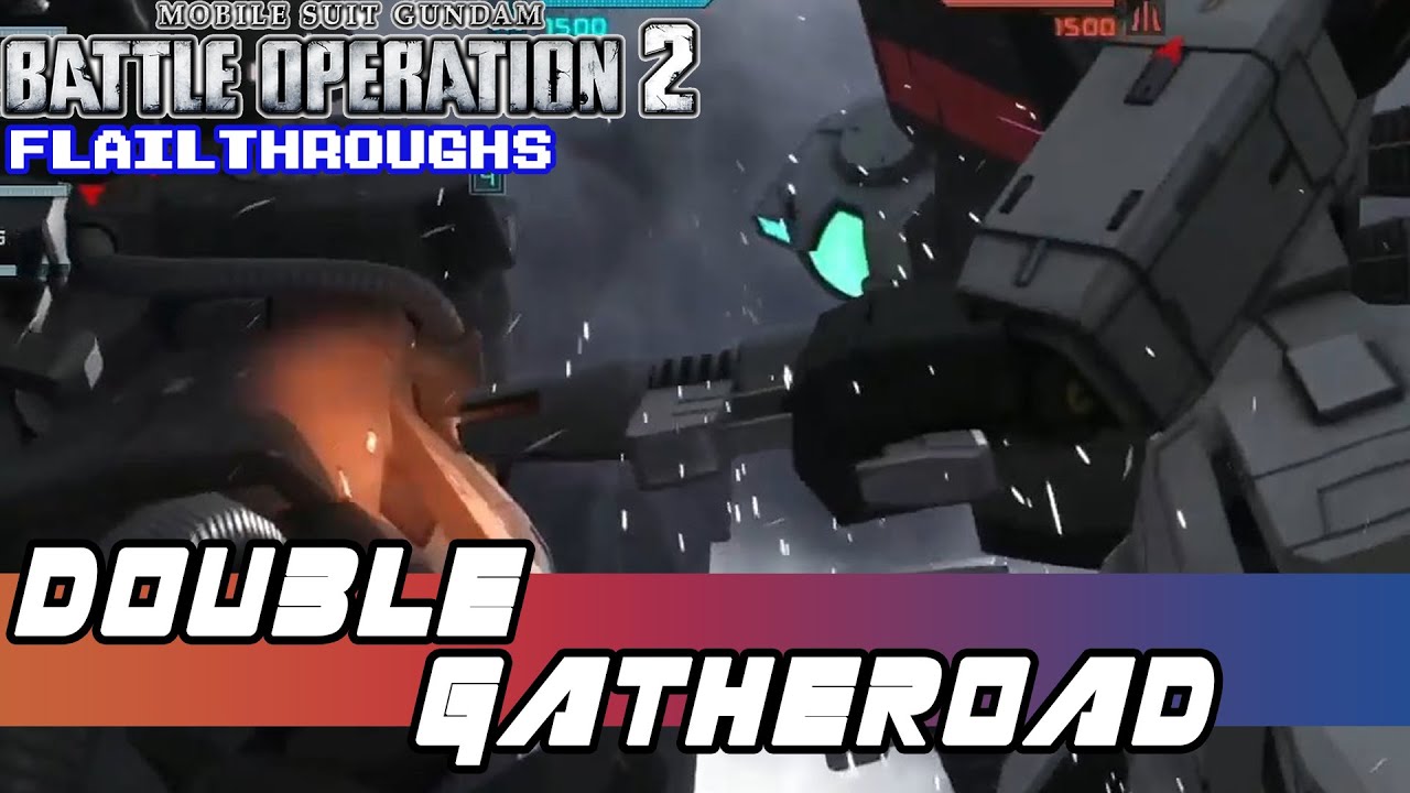Gundam Battle Operation 2 Double Video! RGM-79 (GR) GM Gatheroad Type From SD Gundam Battle Alliance