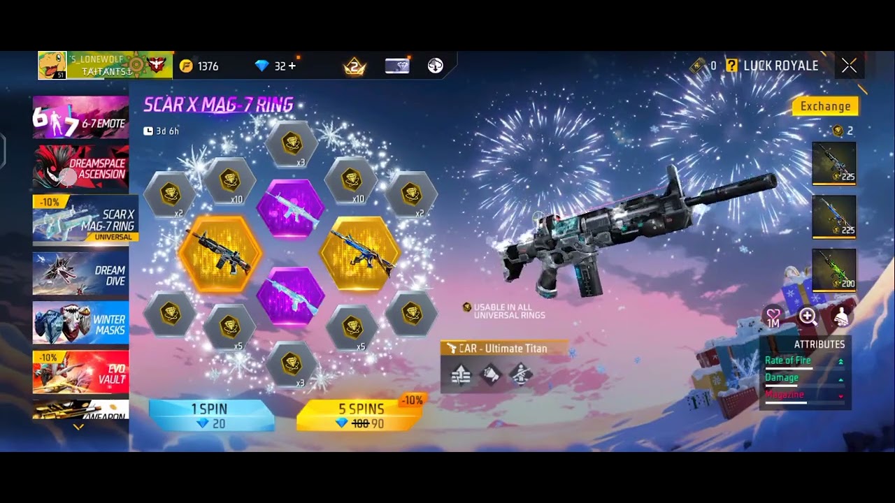 SPINNING NEW SKYDIVE IN MY ACCOUNT 
