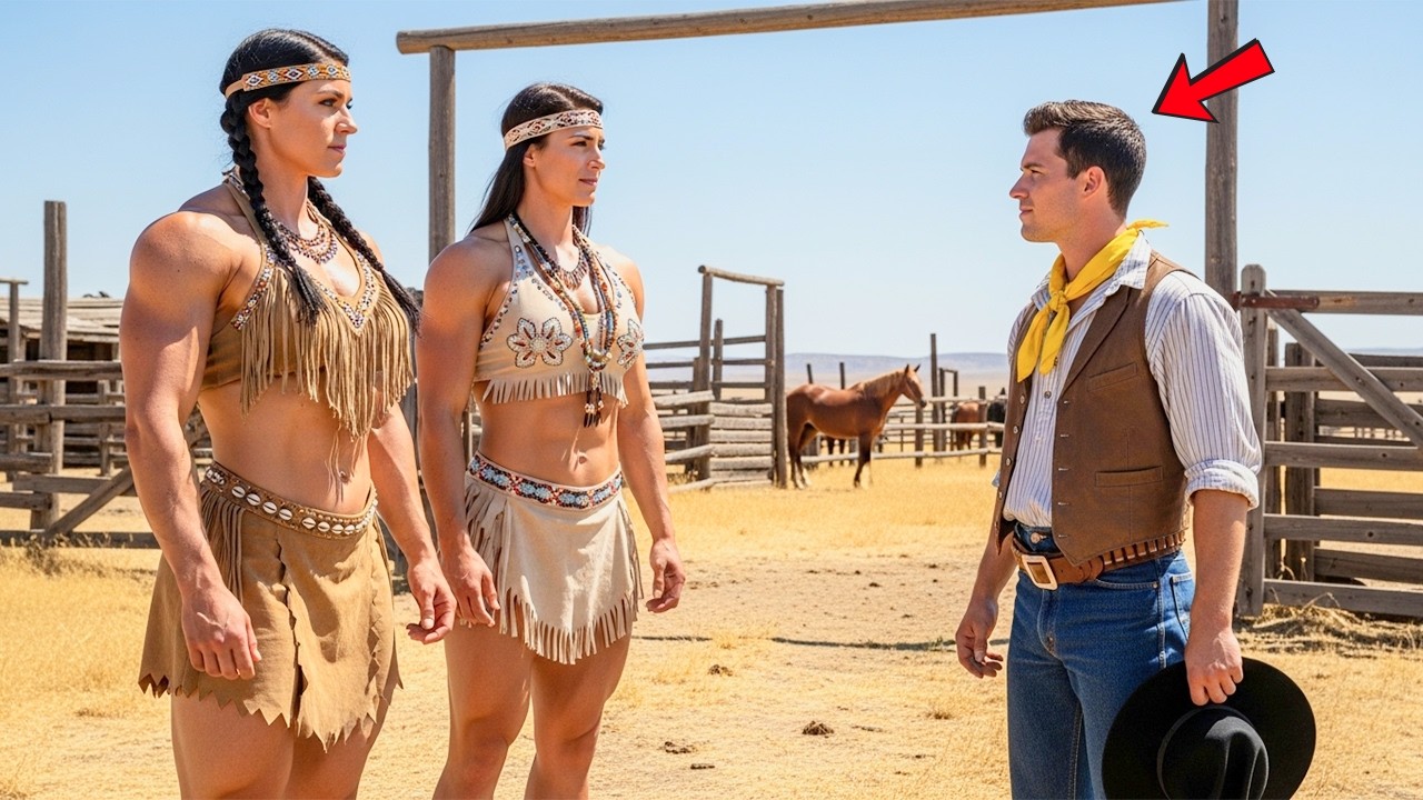 Lone Cowboy For Years &mdash; Until Two Apache Girls Said, 