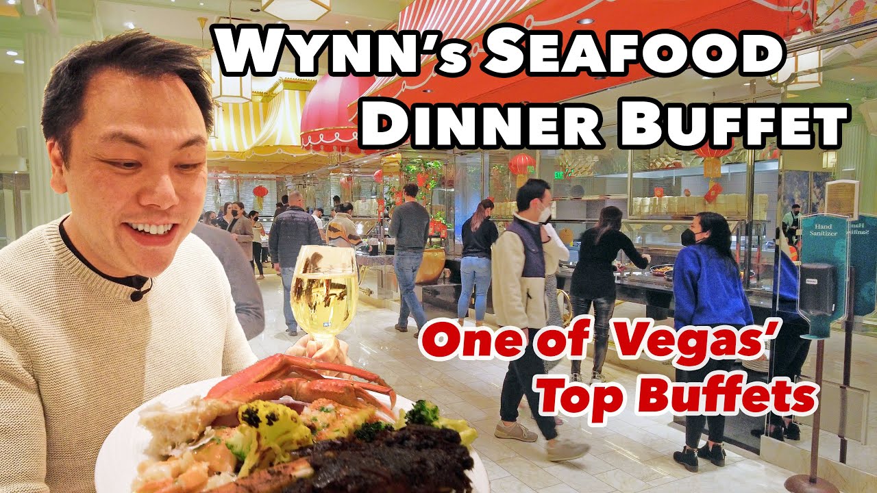 Visiting one of the Top Buffets in Vegas | Wynn's Seafood Buffet