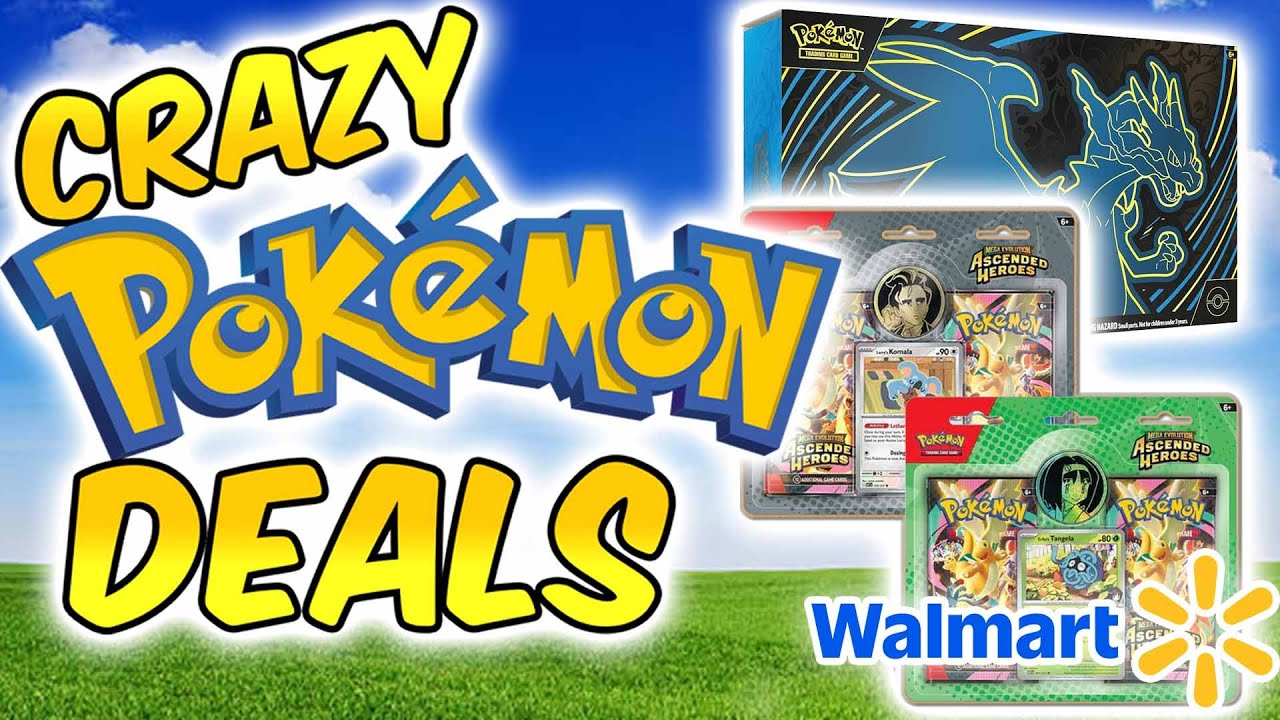 BEST Pokemon Deals This Week! Ascended Heroes Releases!