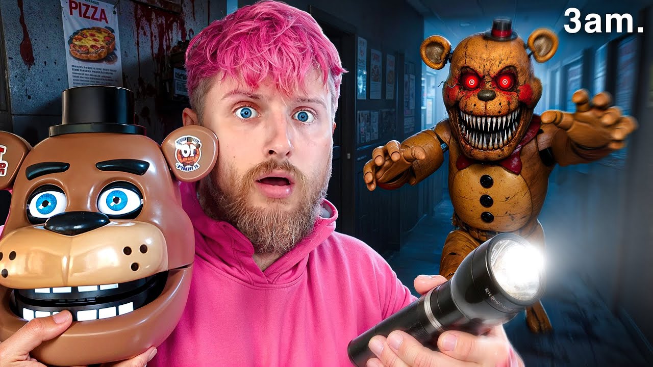 Unboxing 100 Five Nights at Freddys Toys at 3AM