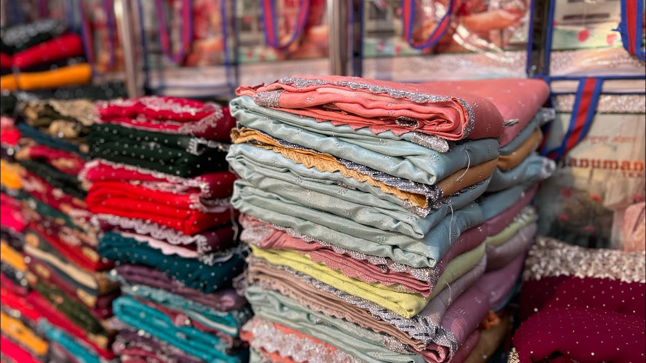 ❤️साड़ी मार्केट❤️ Surat Saree | Biggest Saree Manufacturer | Saree Wholesale Market Surat #saree