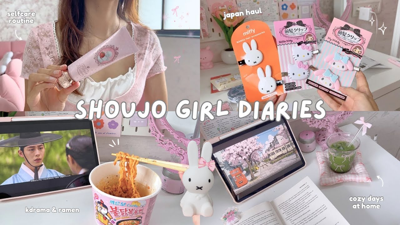 Introvert Girl Diaries🎀 cute rakufun haul, cozy days at home, Korean skincare, aesthetic vlog