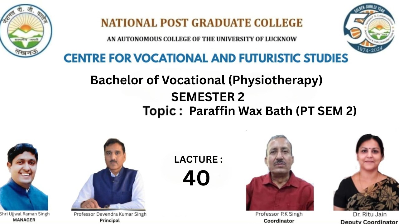 Paraffin Wax Bath (PT SEM 2)