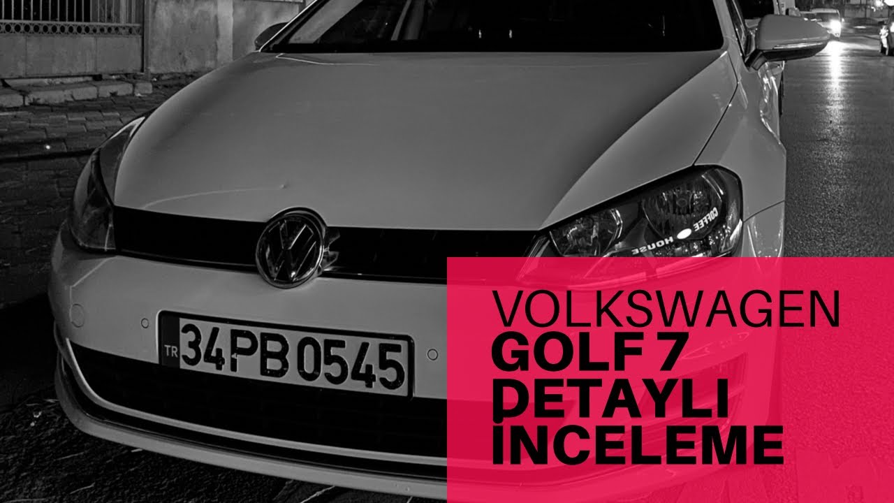 VOLKSWAGEN|GOLF 7 |1.6|TDI|BLUEMOTİON|COMFORTLİNE|DETAYLI İNCELEME.