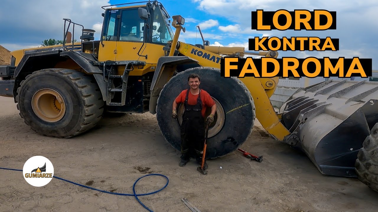 Wymiana opony 26.5R25 w FADROMIE | Gumiarze, odcinek 73