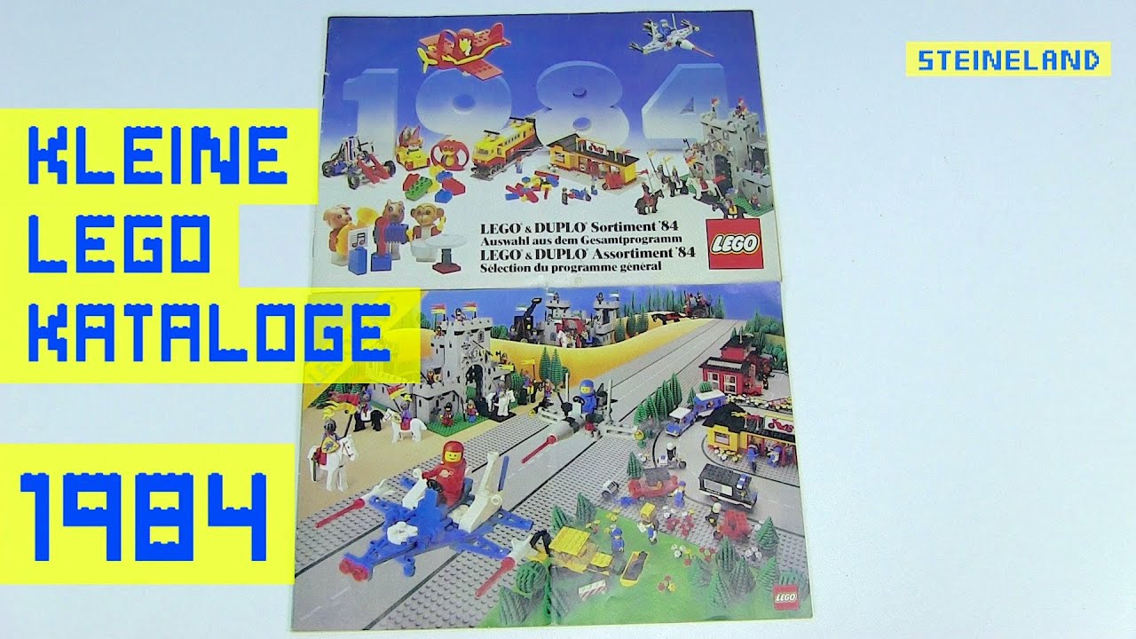 Lego Kataloge 1984