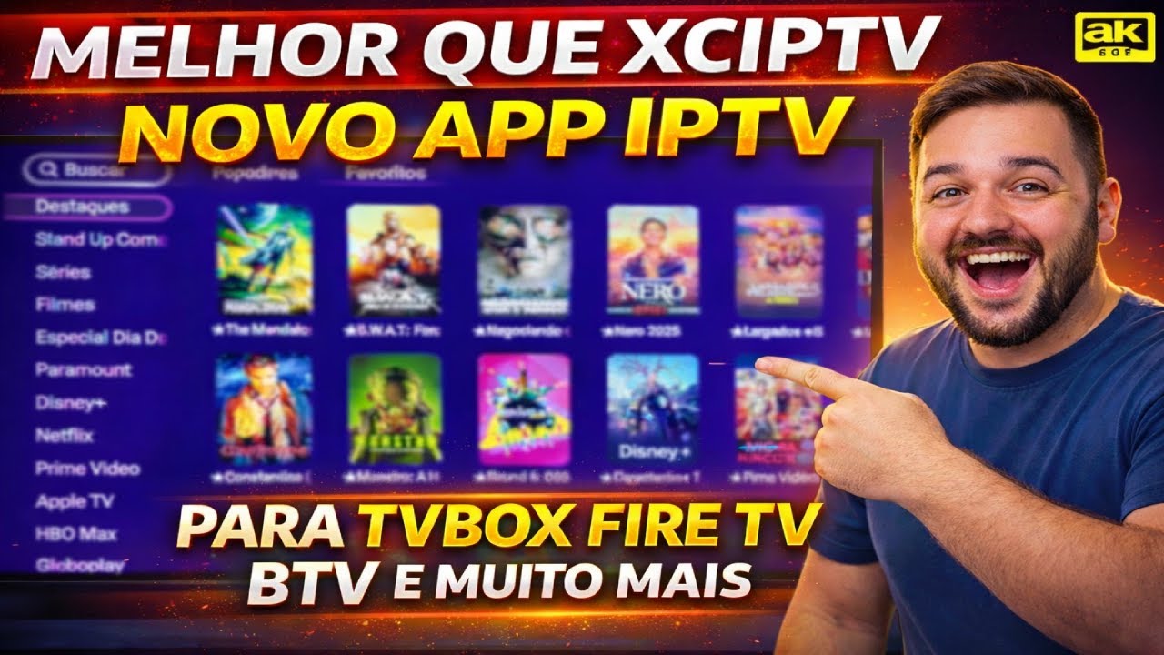 NOVO APP DE IPTV 2026: R&Aacute;PIDO, LEVE E SEM TRAVAMENTOS!