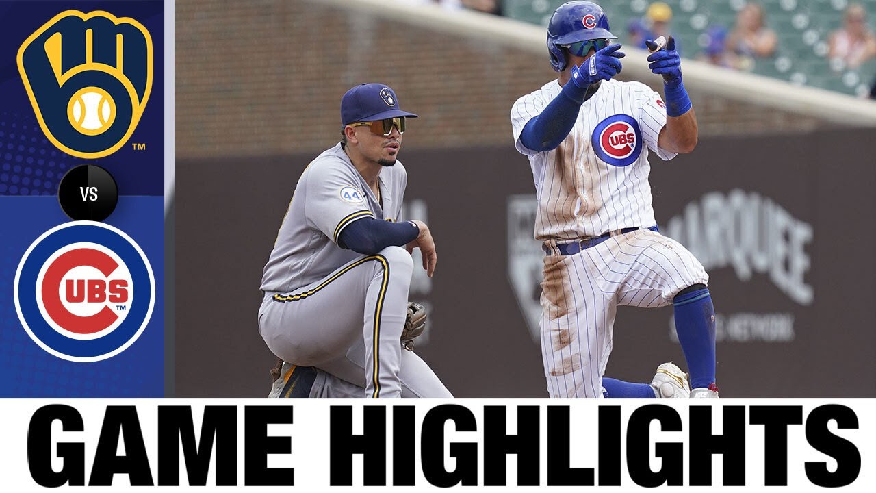 Brewers vs. Cubs Game 1 Highlights (8/10/21) | MLB Highlights