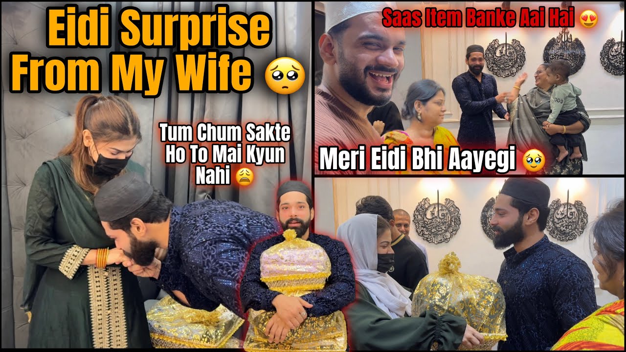 Ayesha Abresh Ki Eidi Lekar Aagai 😍| Sasural Ka Pyaar Mila | Fokats | Abresh & Zeeshan