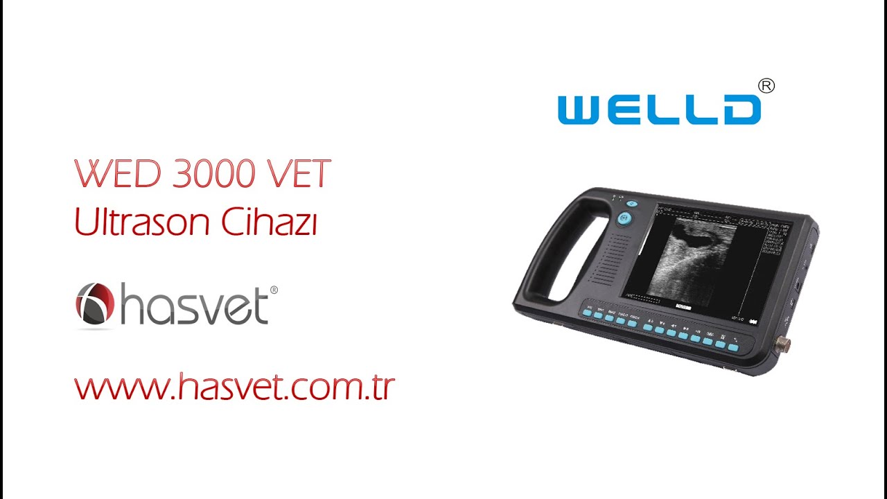WED3000 Vet Dijital Portatif Ultrason Cihazı Kullanımı/Tanıtımı