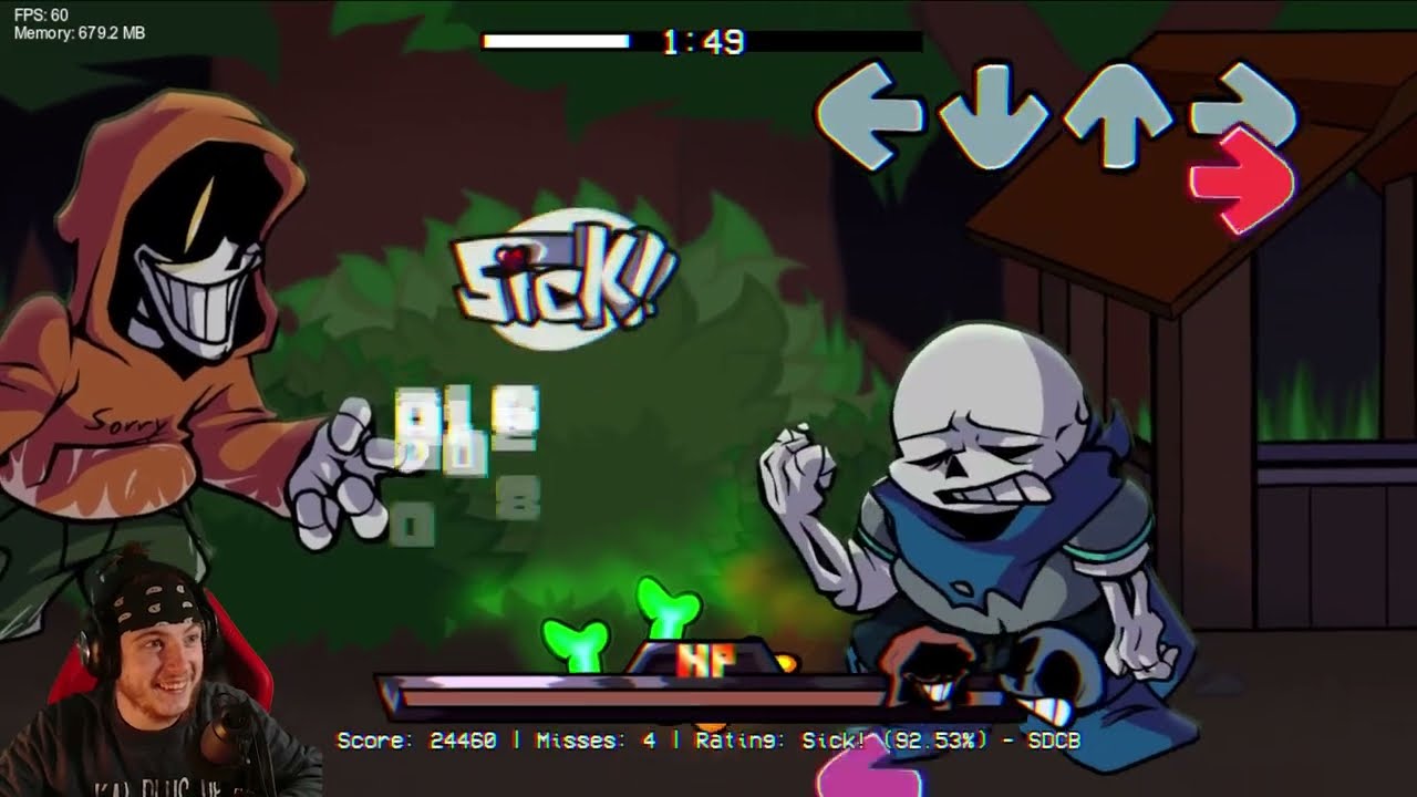 PAPYRUS EST DEVENU...BIZARRE ?? (Friday Night Funkin' VS DustSwap)