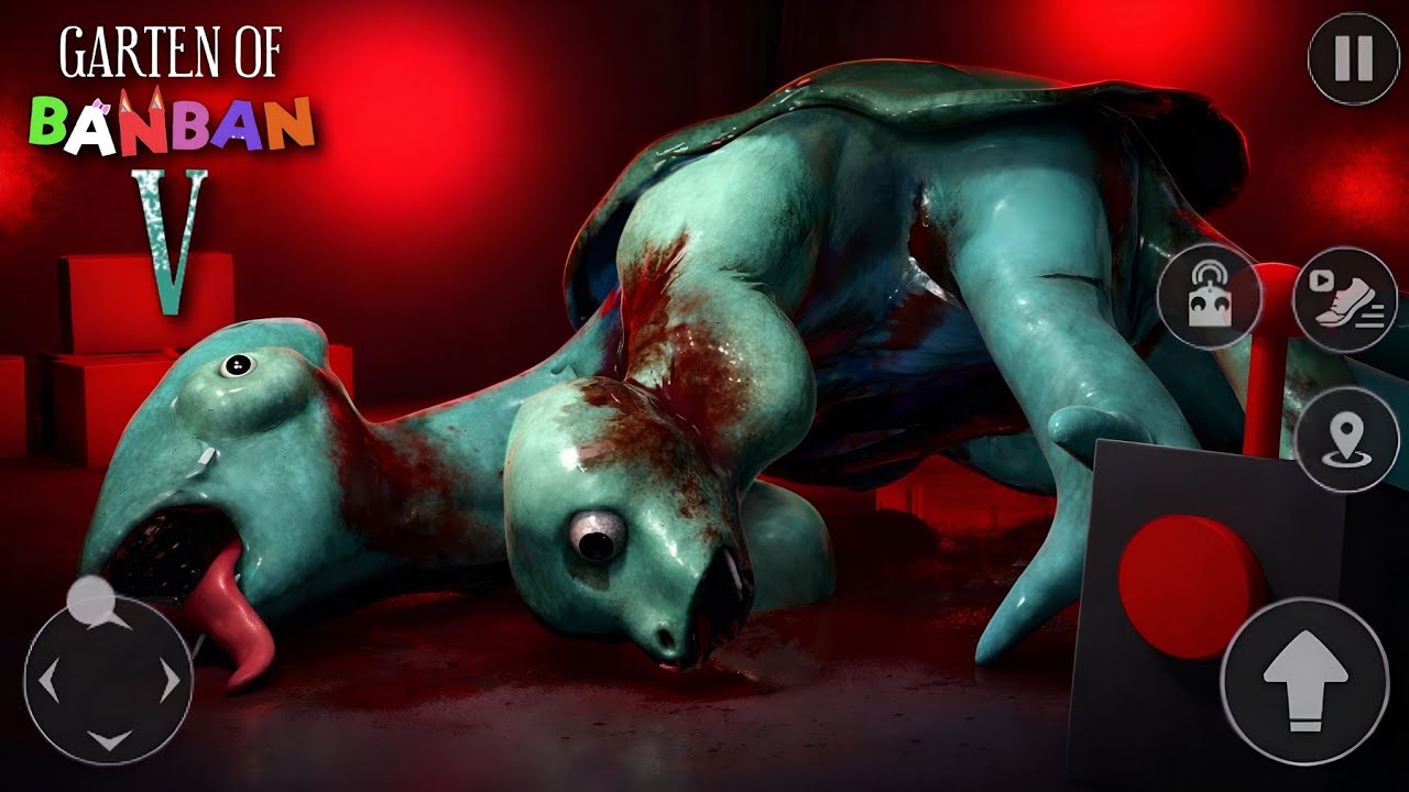 Garten Of Banban 5 (NewUpdate) Terrifying Monster Survival +Jumpscare 