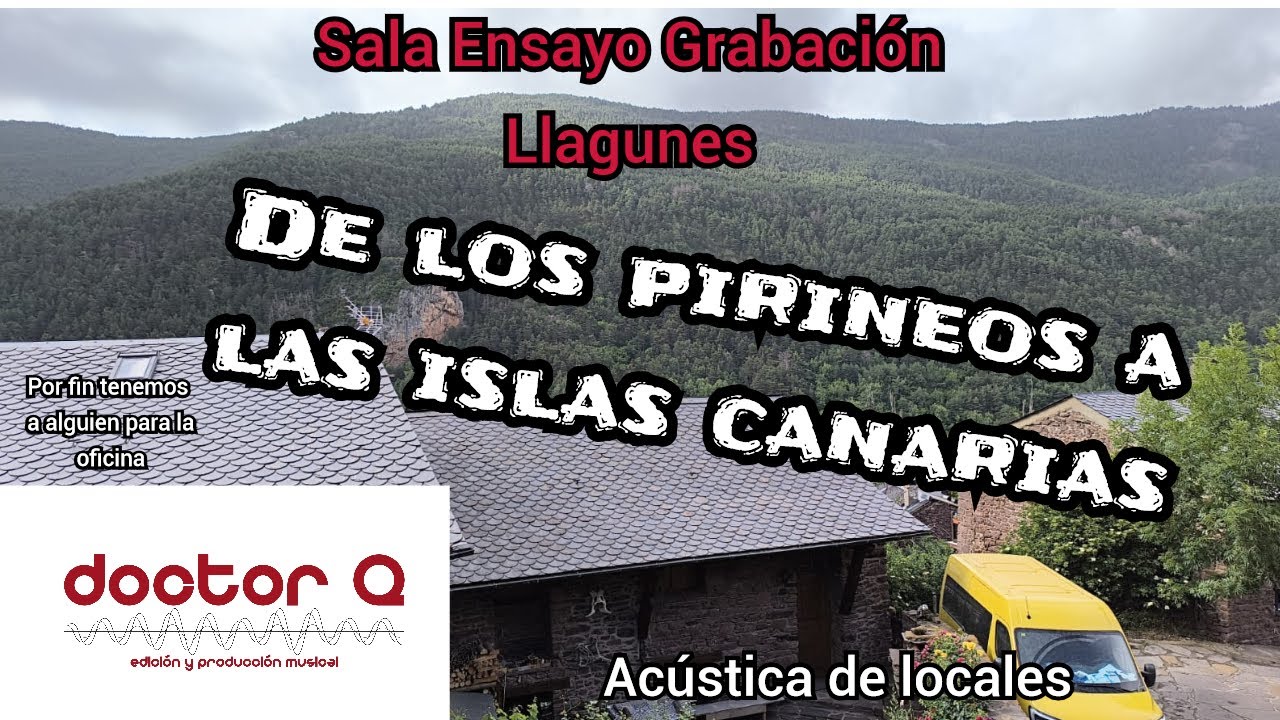 Insonorización completa Box in Box, sala de grabación y ensayo en los pirineos