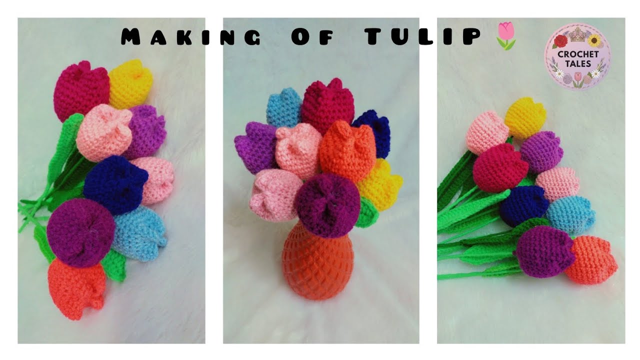 Crochet Tulip🌷