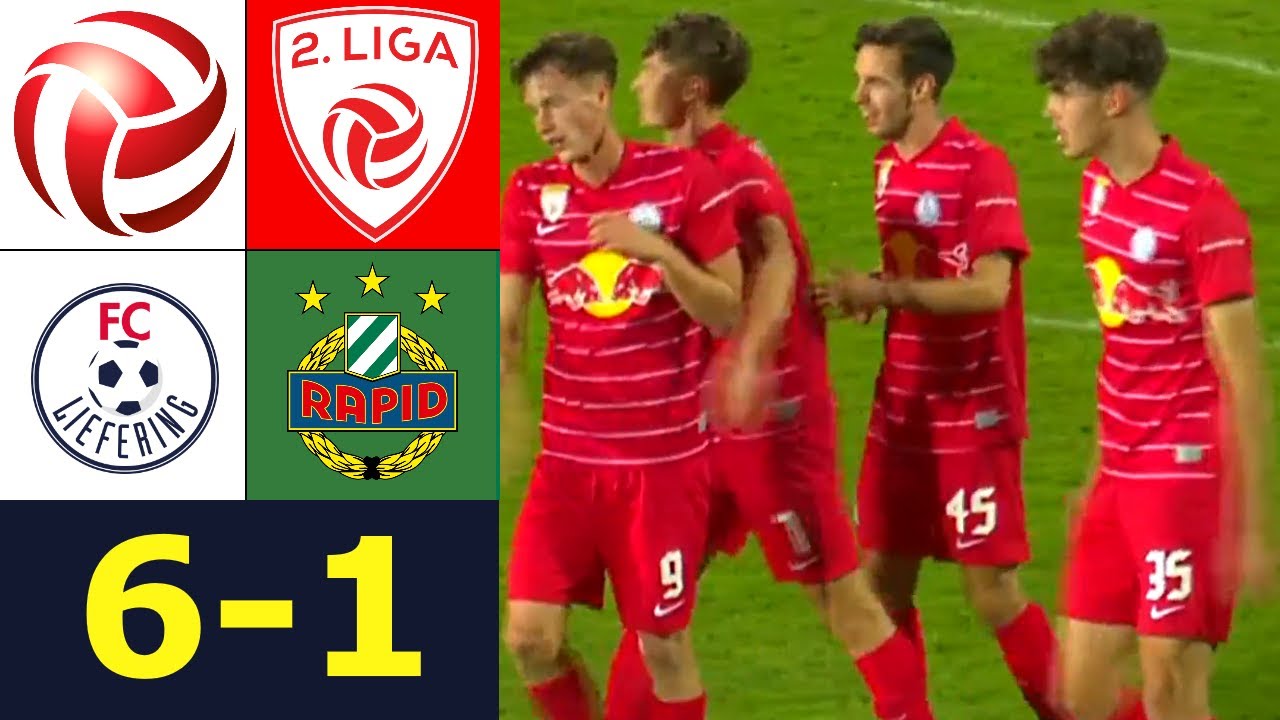 FC Liefering vs Rapid Wien (A) | 2. Liga Highlights 2022/23