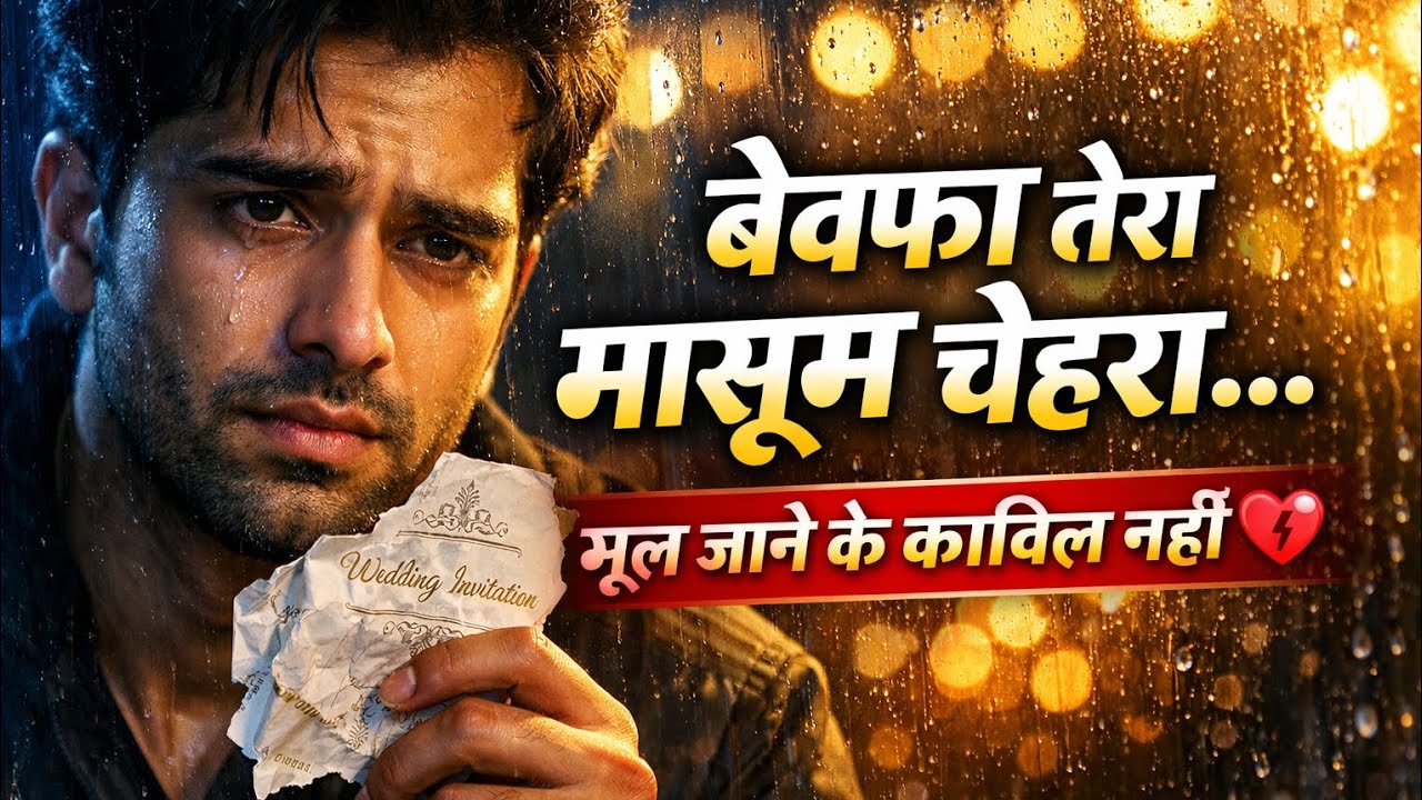 💔बेवफा तेरा मासूम चेहरा…|भूल जाने के काबिल नहीं |Heart Touching Sad Song|Official Music Video#bewafa